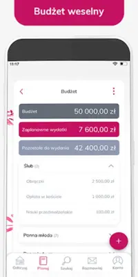 Planer Ślubny android App screenshot 1